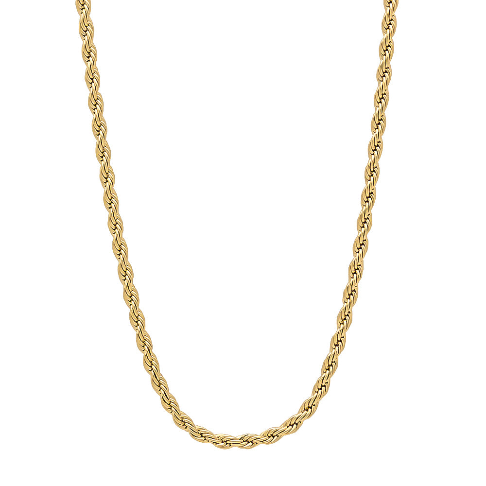 14K Gold Heavy Plated Chunkly Nugget Cut Medallion Charm Pendant + Chain Necklace Choose Style (Rope, Figaro, or Curb) Set & Length