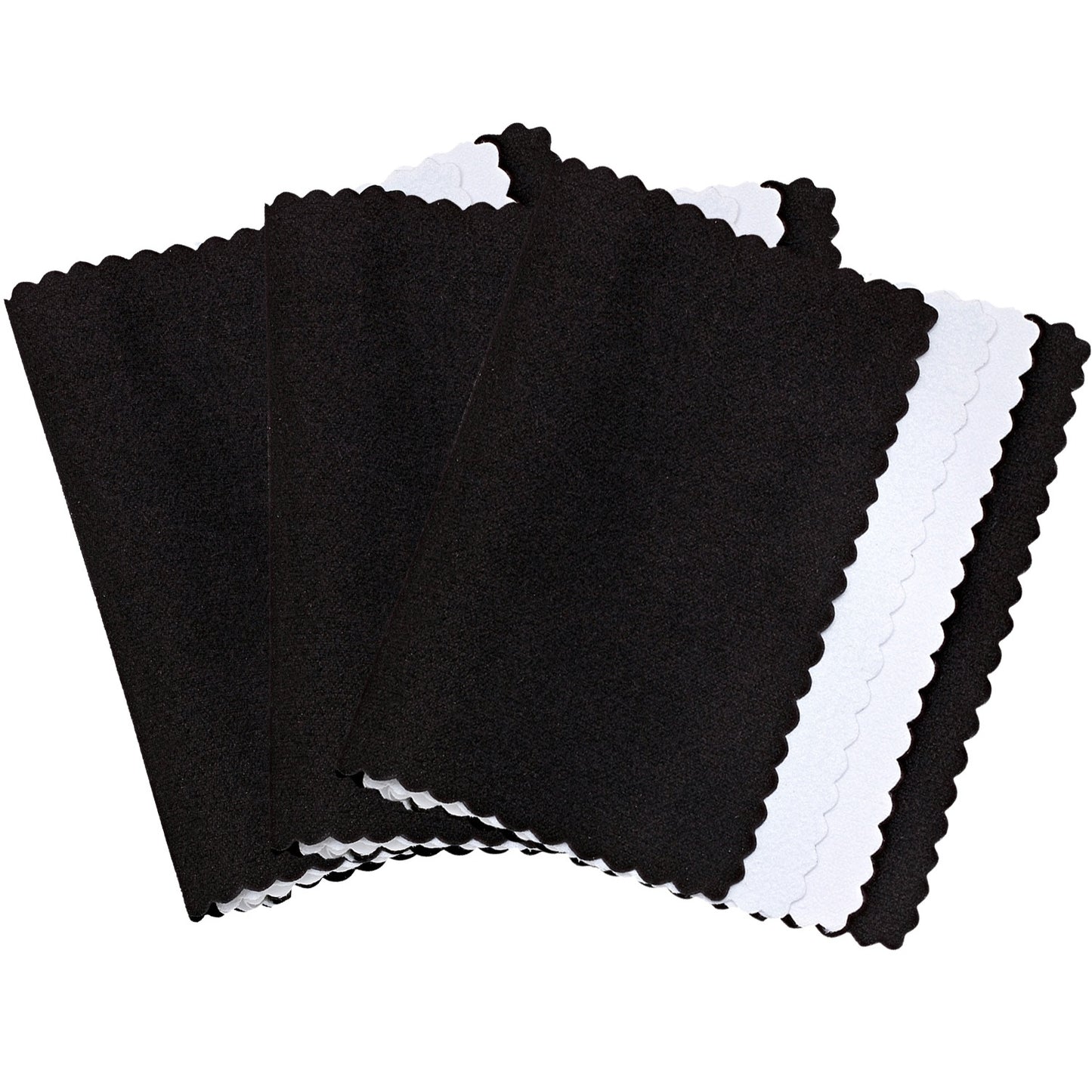 Travel Size Microfiber Jewelry Cleaning & Polishing Cloth w/Dual Layers Available in 1,2,3,6 Packs