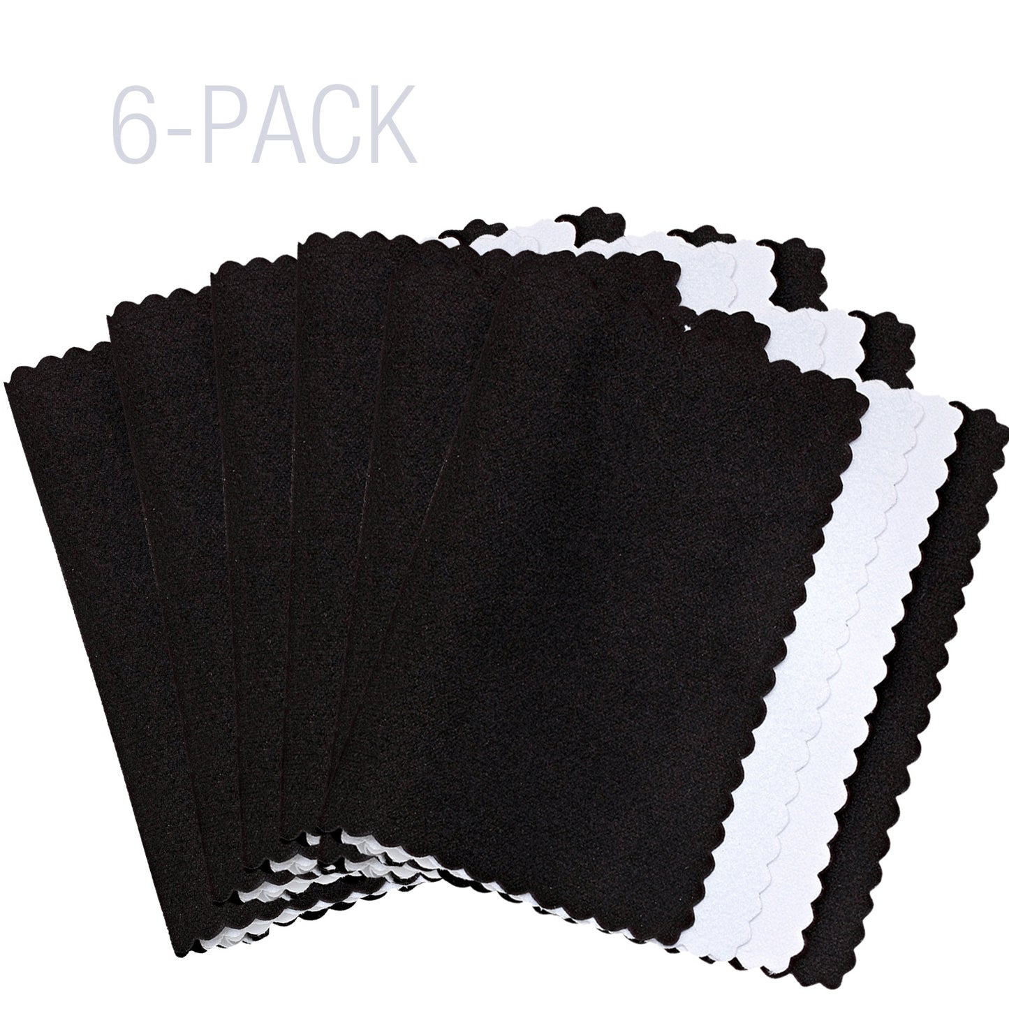 Travel Size Microfiber Jewelry Cleaning & Polishing Cloth w/Dual Layers Available in 1,2,3,6 Packs