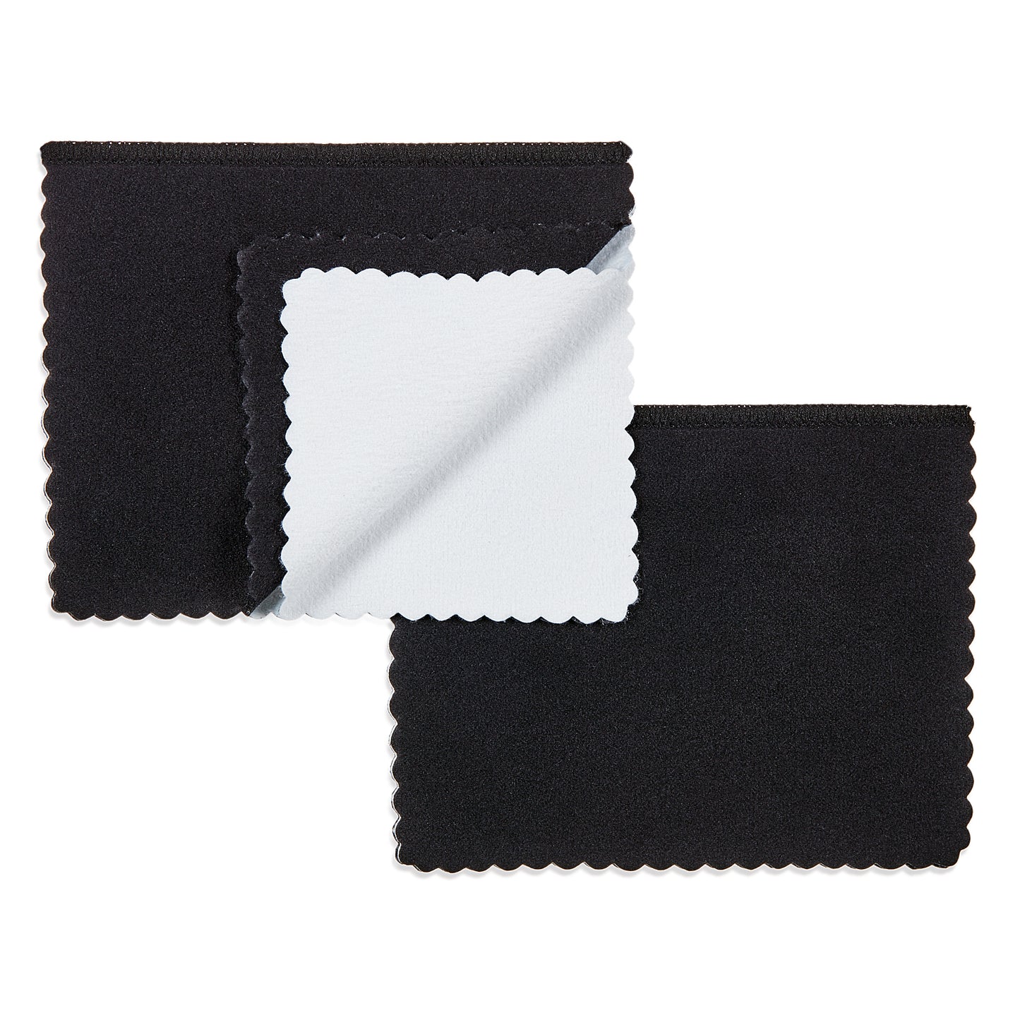 Travel Size Microfiber Jewelry Cleaning & Polishing Cloth w/Dual Layers Available in 1,2,3,6 Packs