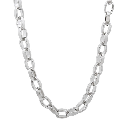 4.5mm High-Polished Stainless Steel Cable Chain Necklace + Gift Box